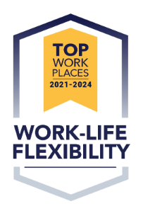 Top Work Places Award 2021-2024 for Work-Life Flexibility