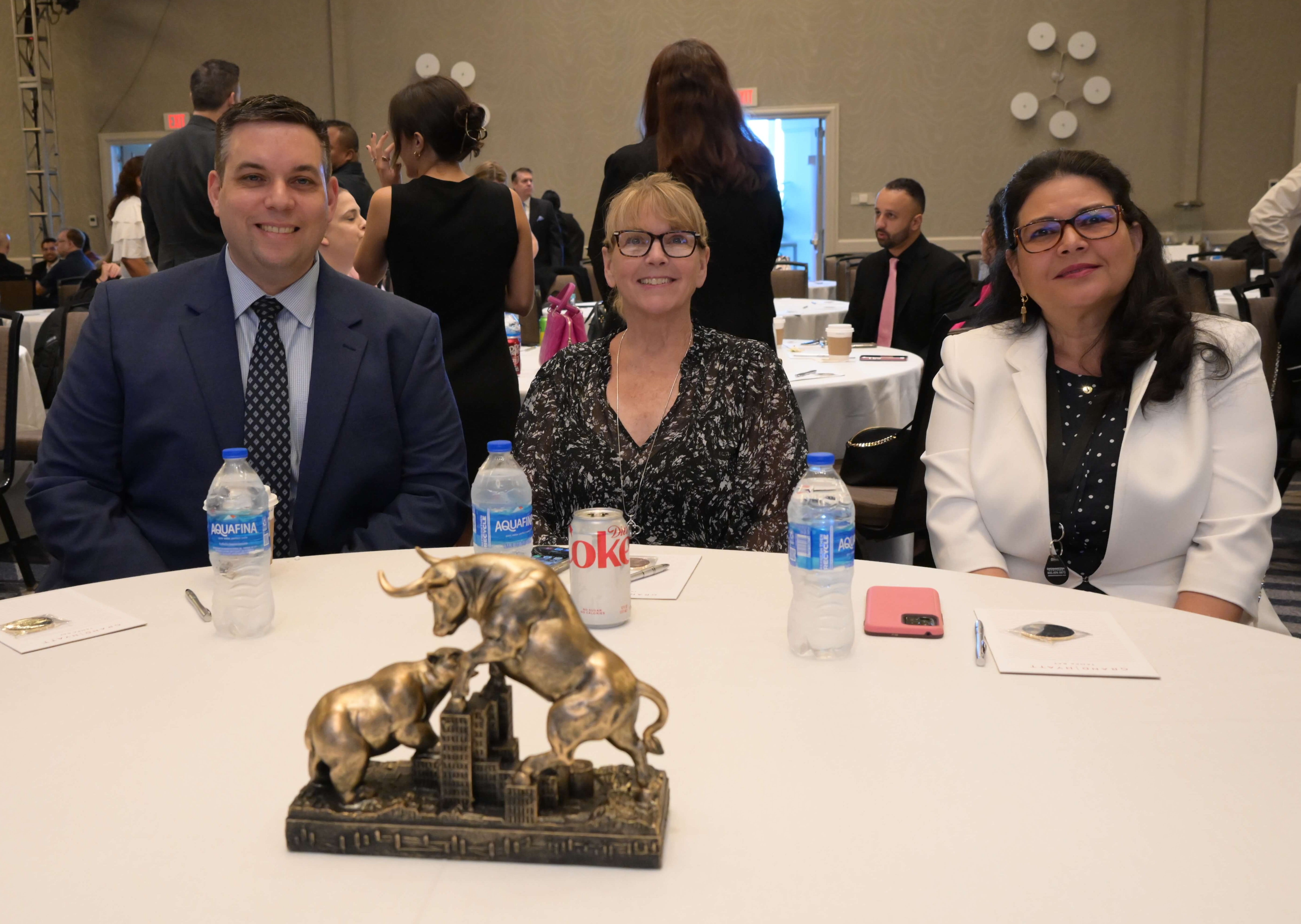Members of our Accounting Team pose for a photo at a Town Hall event